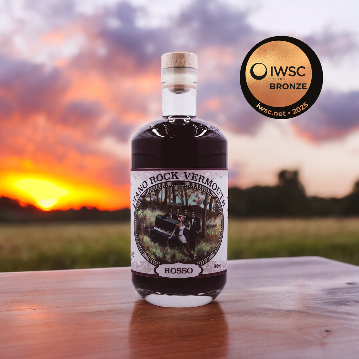 Piano Rock Rosso Vermouth – Cauldron Distillery
