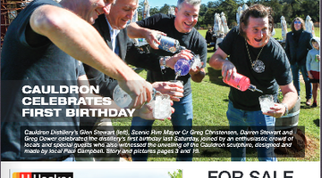 Our 1st Birthday write up in The Scenic Rim News