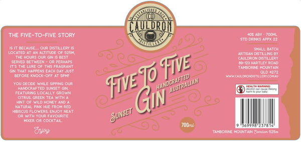 Five-To-Five Sunset Gin